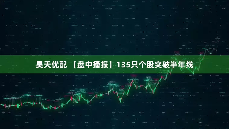 昊天优配 【盘中播报】135只个股突破半年线